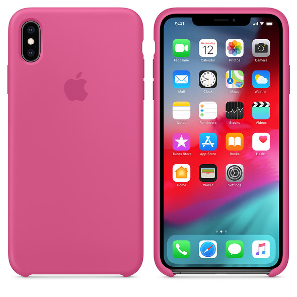 Apple純正の「iPhone XS Maxシリコーンケース」