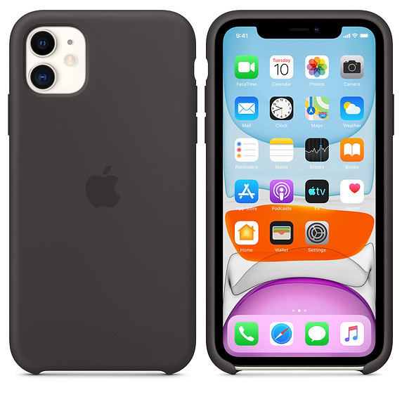 「iPhone 11シリコーンケース」