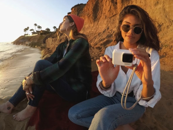 「GoPro」の撮影イメージ