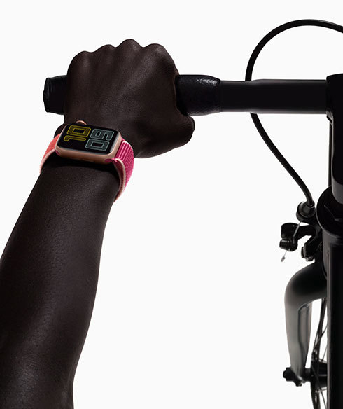 「Apple Watch Series 5」常時点灯時の利用イメージ