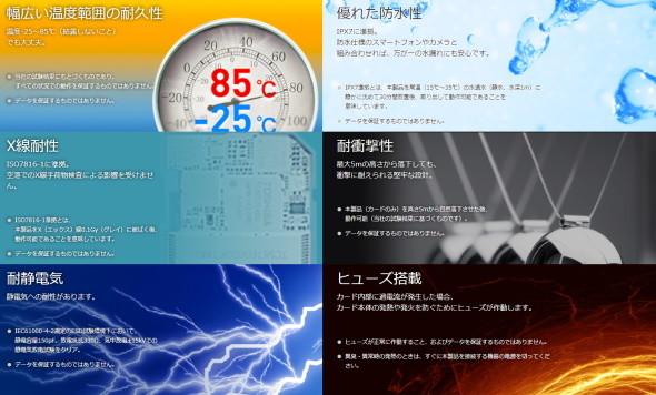 耐環境性能