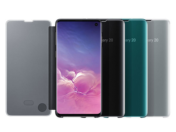 「Galaxy S10+ Clear View Cover」