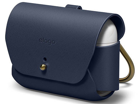 「elago LEATHER CASE for AirPods Pro」