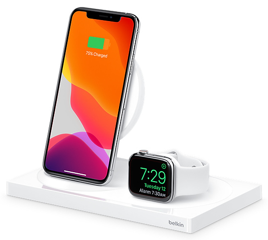 Appleのオンラインストア限定で販売されている「Belkin BOOST UP Wireless Charging Dock for iPhone + Apple Watch」