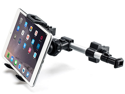 iPad向け車内アクセサリー:後部座席用の車載ホルダー