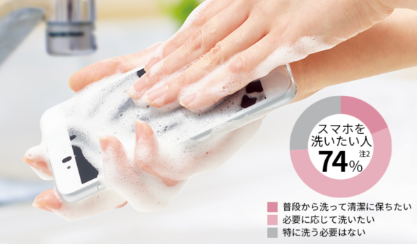 洗えるスマホの1つ「arrows Be F-04K」の製品情報サイト