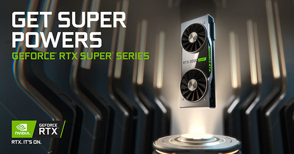現在販売されているゲーミングパソコンに搭載されるGPU(グラフィックスカード)は、NVIDIAの「GeForce RTX 20」や「GeForce GTX 16」、あるいはAMDの「Radeon RX 5500」シリーズが主流です。基本的に、型番の数字が大きいほど性能が高くなります