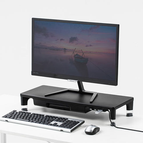 サンワサプライの机上ラック（MR-LC805BK）