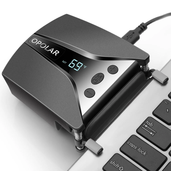 「OPOLAR Laptop Cooler with Temperature Display」