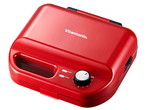 Vitantonio(ビタントニオ)「ワッフル&ホットサンドベーカー VWH-50-R」