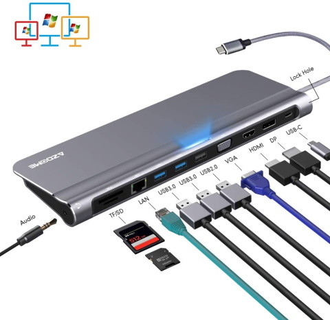 11 in 1 USB C Hub HDMI 4K