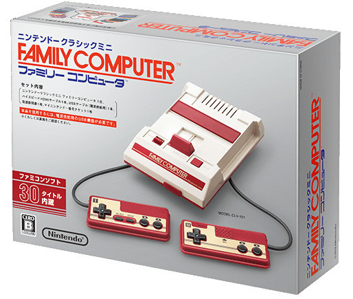 任天堂「ニンテンドークラシックミニ ファミリーコンピュータ」