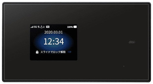 「Speed Wi-Fi 5G X01」