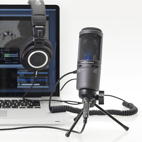 オーディオテクニカの「AT2020USB+」