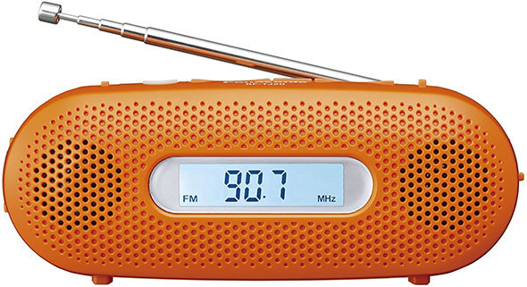 パナソニック　手回し充電対応ラジオ