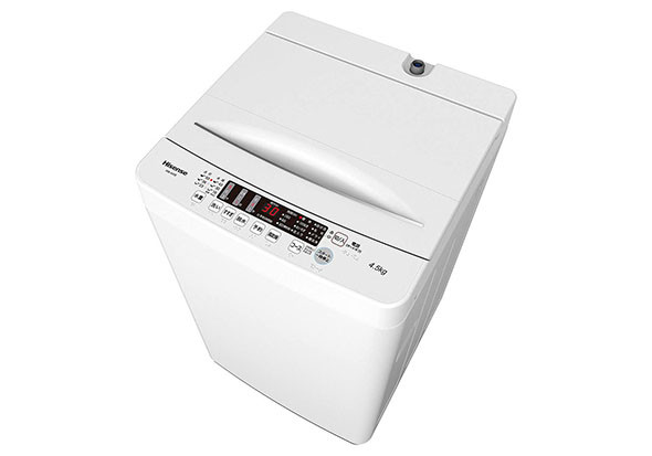 ハイセンス 全自動洗濯機 4.5kg