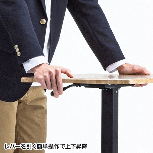 スタンディングデスク：昇降式の製品がおすすめ
