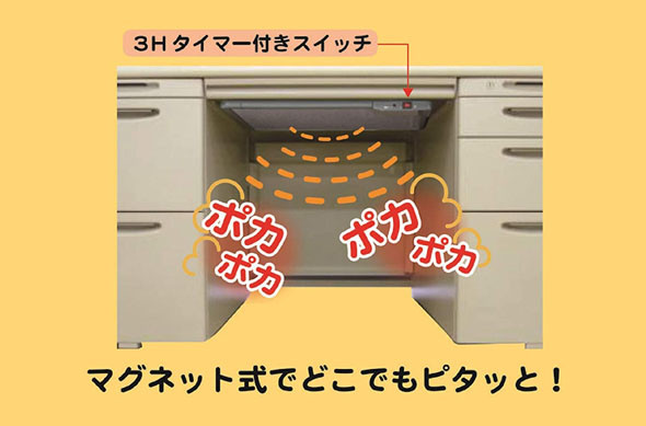 デスクヒーター