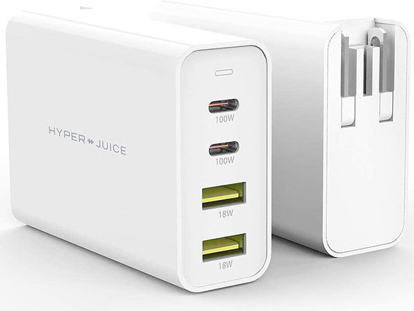 「HyperJuice 100W GaN ACアダプタ」