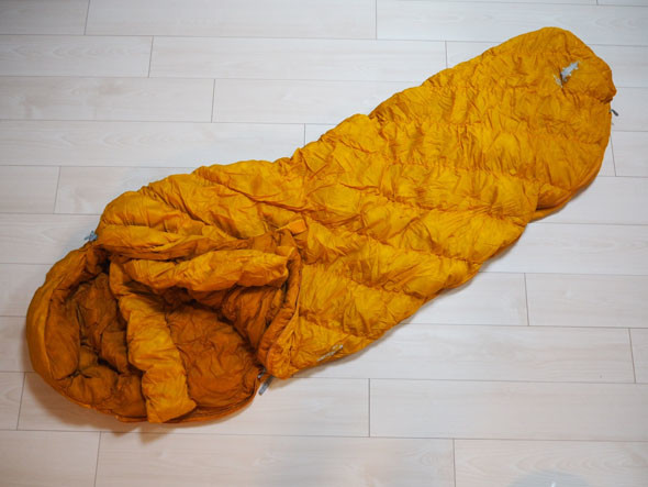 冬用シュラフ