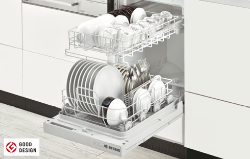 「フロントオープンタイプ ビルトイン食器洗い乾燥機 RSW-F402C-SV」