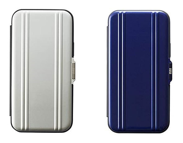 「ZERO HALLIBURTON Hybrid Shockproof Flip Case for iPhone12/12 Pro」