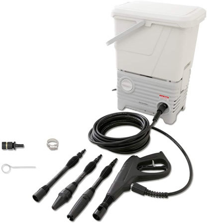 「タンク式高圧洗浄機 ホワイト SBT-512N」
