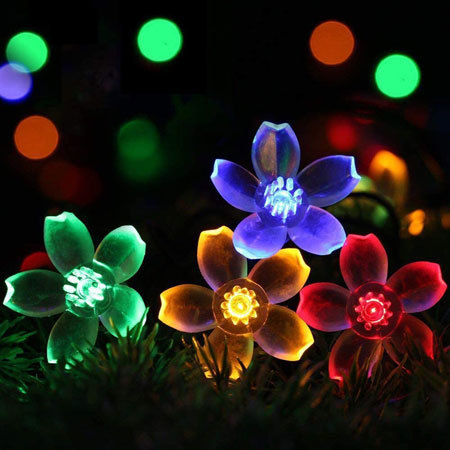 「LED ソーラー ストリングライト」