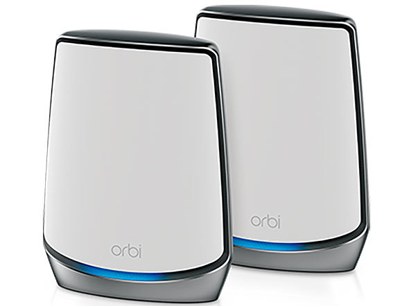 NETGEAR「Orbi AX6000 トライバンドメッシュWiFi6 システム スターターキット 2台セット(RBK852)」