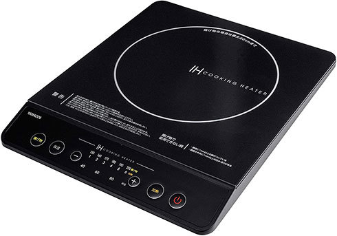 ハイパワーが魅力の山善「卓上型IH調理器 YEN-S140」