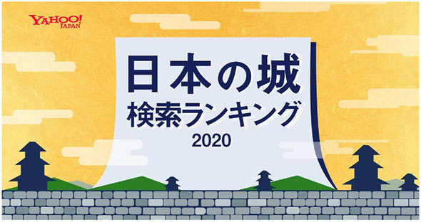 「日本の城」検索ランキング10選 2020年にYahoo!で最も検索されたお城はどこ?