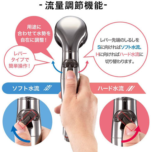 シャワーヘッド:美容目的なら気泡のサイズをチェック