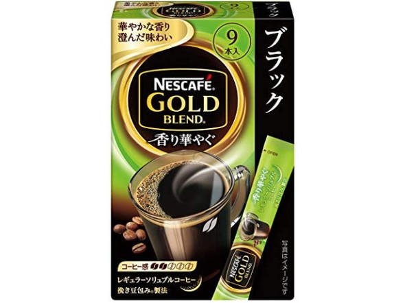ネスカフェ ゴールドブレンド 香り華やぐ スティック ブラック