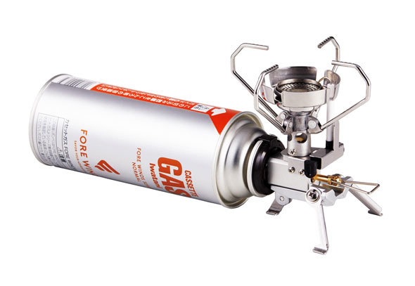 CB缶直結のシングルバーナー「MICRO CAMP STOVE」