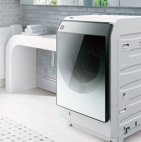 シャープのドラム式洗濯機「ES-W113」