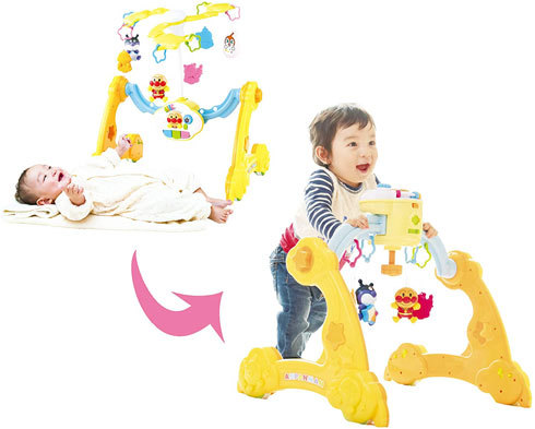 「アンパンマン 8WAY ウォーカーまでへんしん! よくばりメリー」