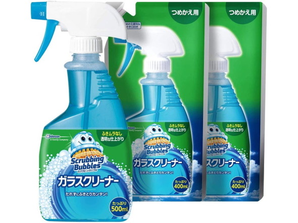 スクラビングバブル ガラスクリーナー