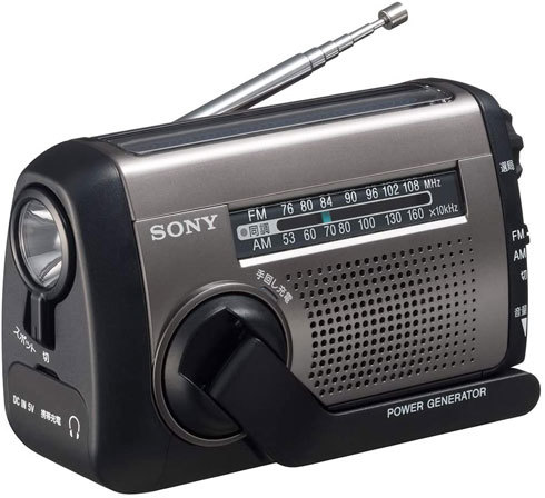 「FM／AMポータブルラジオ ICF-B99」