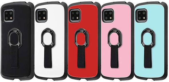 レイ・アウト「AQUOS sense4/lite/basic/sense5G/耐衝撃ケース ProCa+TailRing」