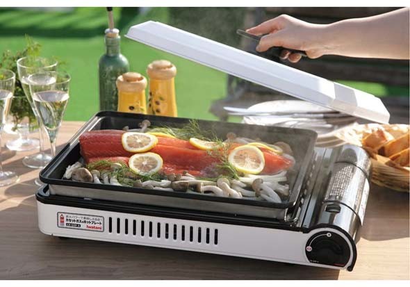 イワタニ(Iwatani) カセットガスホットプレート 焼き上手さんα CB-GHP-A