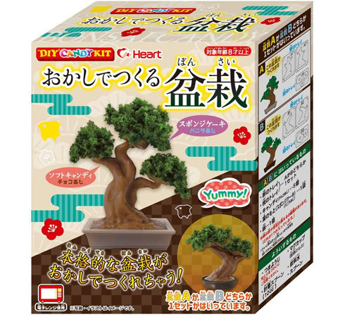 「おかしでつくる盆栽」