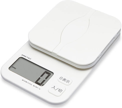 dretec「キッチンスケール KS-257WT」