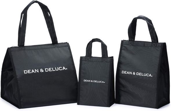 ディーン＆デルーカ（DEAN&DELUCA）「クーラーバッグ ブラックS・M・L」