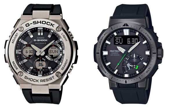 G-SHOCK＆PRO TREK