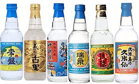 泡盛6種類 飲み比べセット