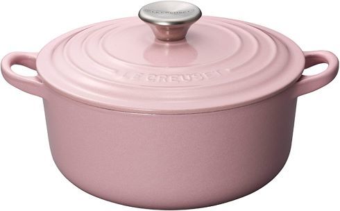 ル・クルーゼ（Le Creuset）「ココット・ロンド 18cm シフォンピンク」