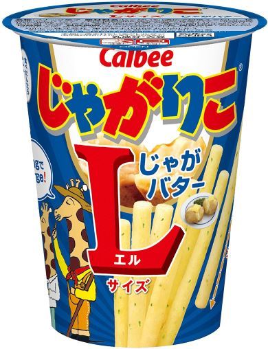 カルビー「じゃがりこLサイズ 12個 じゃがバター」