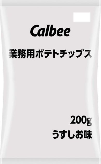 カルビー「業務用ポテトチップス 6袋」