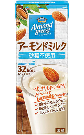 ポッカサッポロ フード＆ビバレッジ「アーモンド・ブリーズ アーモンドミルク」
