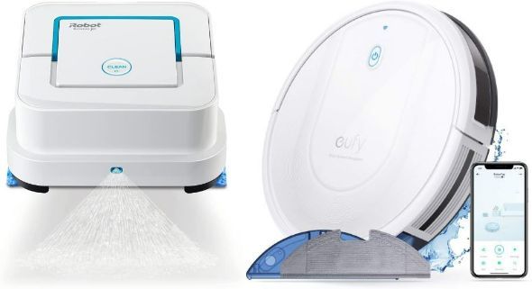 アイロボット「ブラーバジェット 240」/Anker「Eufy RoboVac G10 Hybrid」